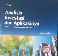Image of Analisis Investasi Dan Aplikasinya