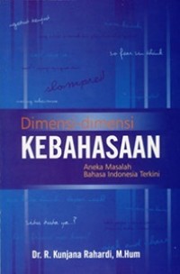 Image of dimensi-dimensi kebahasaan