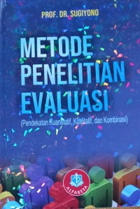 Image of Metode Penelitian Evaluasi