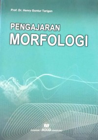 Image of Pengajaran Morfologi