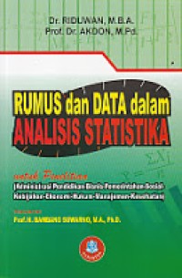Image of RUMUS DAN DATA DALAM ANALISIS STATISTIKA