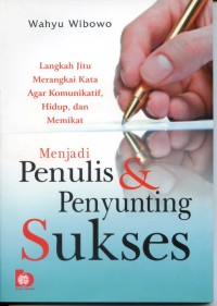 Image of menjadi penulis dan penyunting sukses