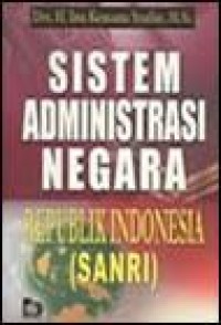 Image of sistem administrasi negara republik indonesia (sanri)